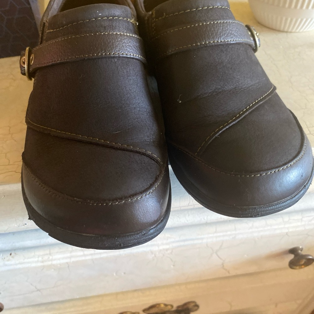 Merrell Dark Brown Leather Loafers